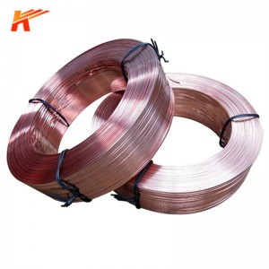 Copper Flat Wire Factory Outlet Hege kwaliteit Grutte priis