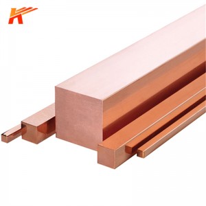 Copper Square Rod Supplier Direct Selling Solid Copper Rod