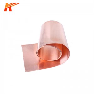 Lámina de aleación de cobre-níquel-silicio