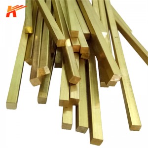 Factory Outlet Brass Square Rod Solid Rod avo lenta