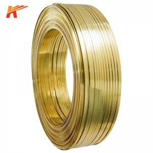 Amidy Brass Flat Wire Flat Shape Factory Outlet
