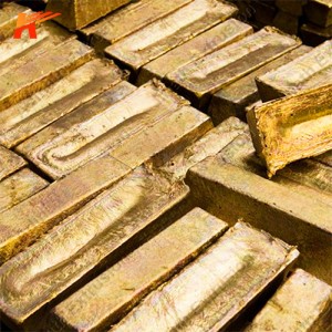 Til salgs Pure Copper Ingot Messing Ingots 99,99% Laget i Kina