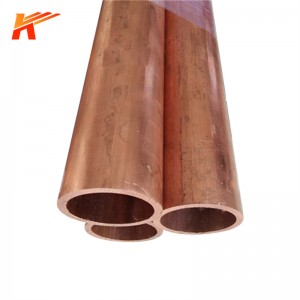 Varias especificacións de tubos de cobre sen osíxeno de alta pureza