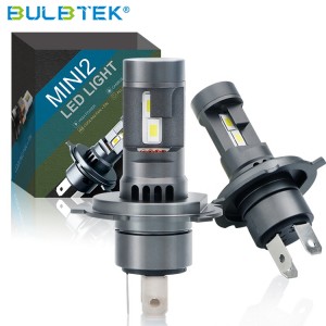 BULBTEK Mini2 150W LED Mini Headlight Bulb H4 H7 H11 Auto LED Head Light CANBUS Lamp Car Bombillas LED Auto Headlight Bulbs