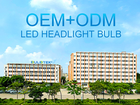 ODM OEM led headlight factory BT-AUTO bulbtek