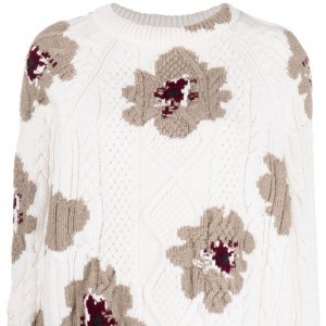 2023 Нови женски пуловер Кашмир џемпер са цветним принтом