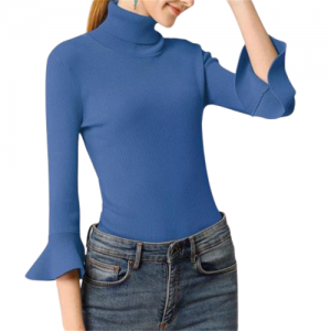 Женски џемпери со ракави пуловер Женски блузи