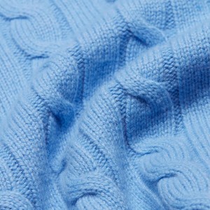 villsäiteger Design Kabel-strécken Turtleneck Pullover Pullover