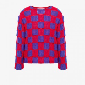 Adat lalaki knitted Pullover baju haneut Long Sleeve Desainer knit Sweater