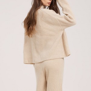 customization knit sweater sweater ambony ho an'ny vehivavy