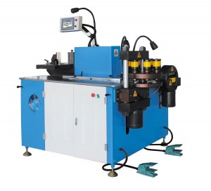 Mahusay na disenyo ng China Pinakabagong CNC Hydraulic Multifunction CNC Processing Busbar Chamfering Machine