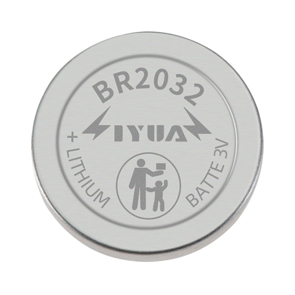 Button battery for extreme temperature BR2032
