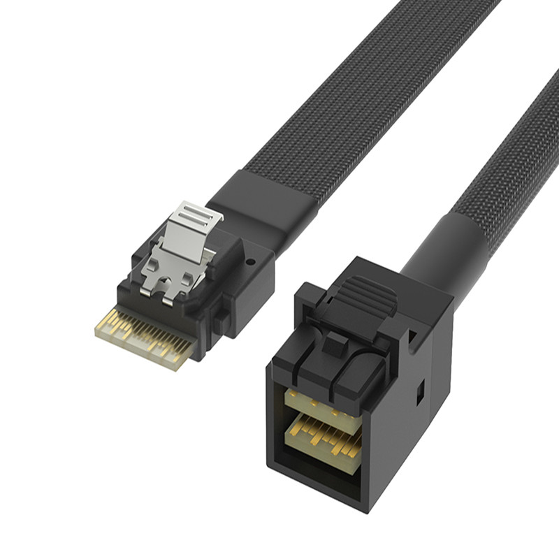 Slim SAS SFF-8654 4i nei HD Mini SAS 4i SFF-8643 kabel