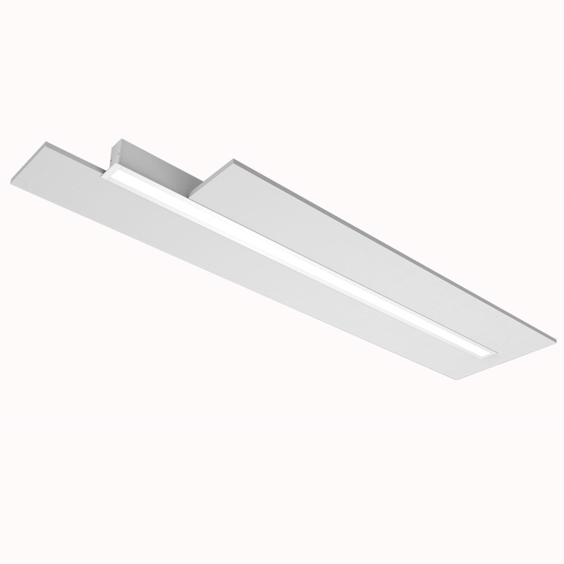 Trim verzonken lineair licht commercieel led-kantoorverlichtingsarmatuur met siliconenlens-01 (1)