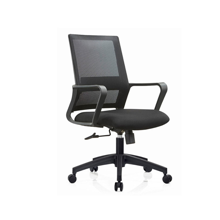 Model 2009 Breathable mesh firm frame circular armrest office chair Featured Image