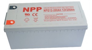 بطارية جل تخزين الطاقة من سلسلة NPG 12V 200Ah