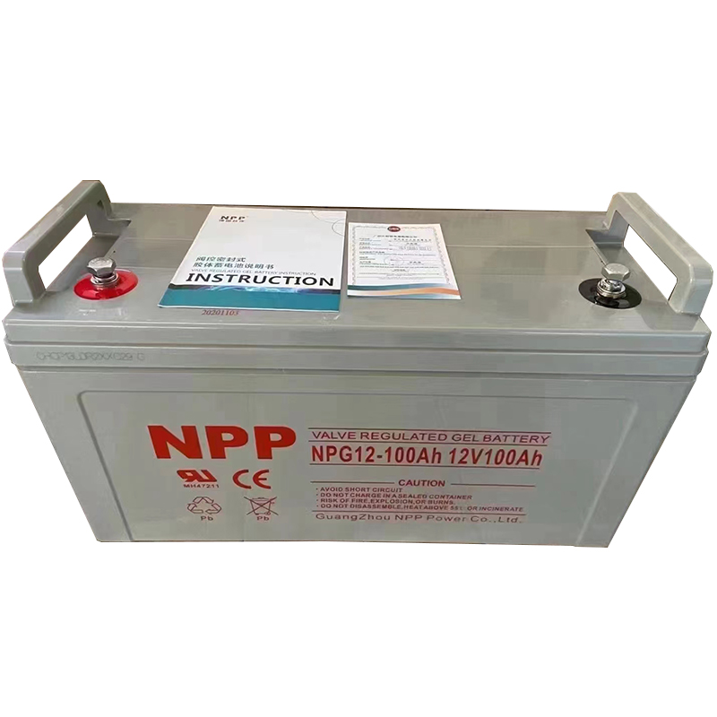 Batterie gel série NPG 12V 100Ah Stockage d'énergie