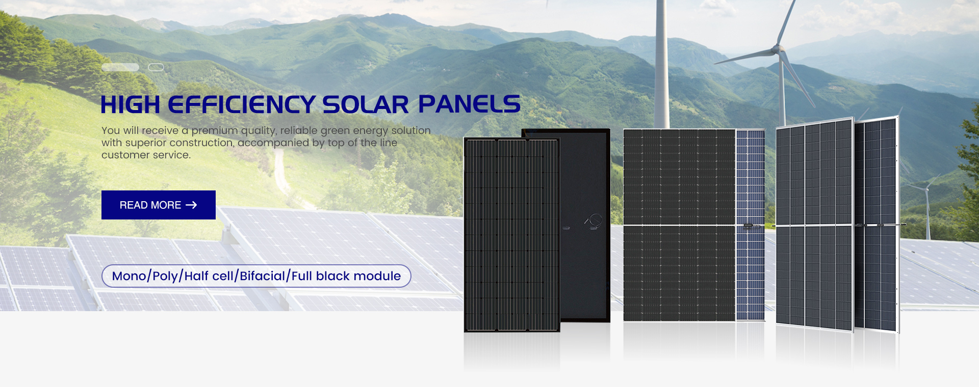 Modulo fotovoltaico mono pannello solare da 460w tutto nero