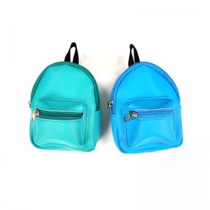 Spark colourful solid PU leather mini backpack shape cosmetic bag makeup bag වර්ණ 5ක් ගැහැණු ළමයින් සඳහා යොවුන් වියේ කාන්තා කාන්තාවන් සඳහා අපූරු තෑග්ගක් ඇත