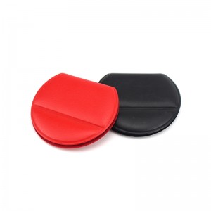 Kompakti peili kahdella värillä saatavilla oleva meikkipeili, kädessä pidettävä 2-puolinen 3,5 tuuman pieni taskukokoinen pyöreä muoto päivittäiseen matkustamiseen