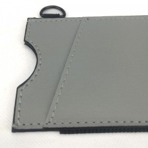 ذخیره سازی کیف کارتی قابل حمل سبک وزن نازک با حلقه کلید برای مردان زنان برای سفر در مدرسه اداری تجاری
