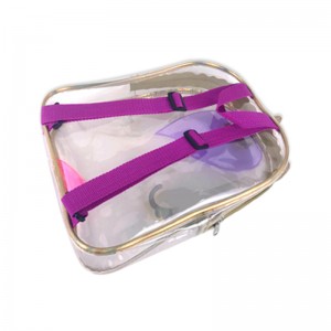 Прозрачный рюкзак из ПВХ с объемным единорогом и застежкой-молнией с двойными регулируемыми ремнями, большая вместимость для детей, подростков, взрослых для покупок в школе