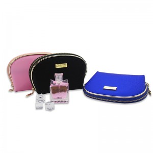 Sjajna TPU kozmetička torbica u obliku školjke 3 dostupne putne torbice za šminku prijenosni vodootporni organizator za djevojčice žene dame