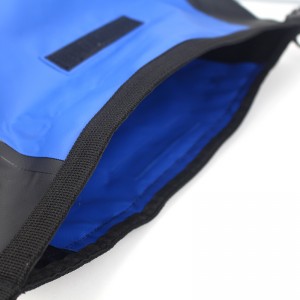 Sacca impermeabile galleggiante con chiusura a tenuta stagna, tasca frontale con cerniera, per kayak, rafting, canottaggio, nuoto, campeggio, escursionismo, ciclismo, pesca, sci