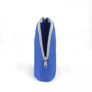 Durable lightweight pencil pouch nga adunay side zipper closure dako nga kapasidad 4 color available for business office school supplies for all age China OEM factory supply