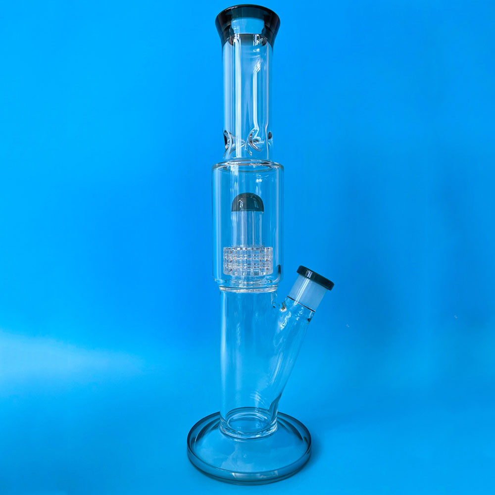 Straight Ice Bong with Matrix Perc Featured Image