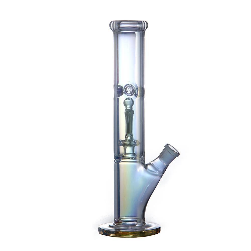 Straight Tube Hookah Smoking Glass Water Pipe (1)