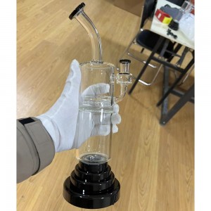 Nagyker Kiváló minőségű üveg Rig Bong Smoking Water Pipe New Glass Bong