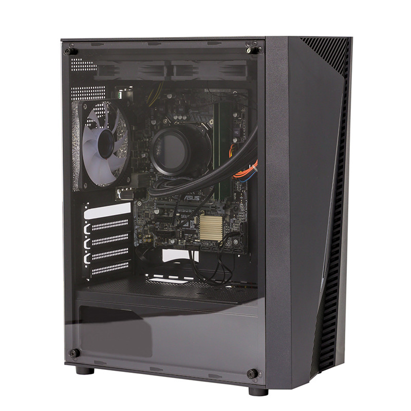 Hy-030 Carcasă neagră pentru computer ATM Carcasă pentru computer desktop