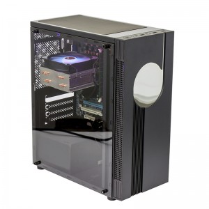 Hy-049 Black ATM Computer Case Desktop PC
