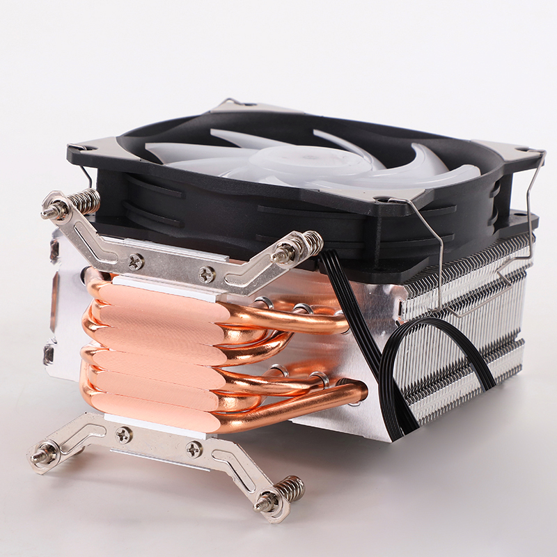 Dika nohatsaraina Desktop Host Graphics Card CPU Air Cooled Radiator CPU Cooler Six Copper Tube Mute Multi-Platform