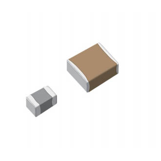 Kiʻi ʻoniʻoni ʻia ʻo Multilayer ceramic chip capacitor (MLCC).