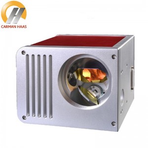 Головка сканера гальванометра CO2-лазера RF металева трубка 10 мм 12 мм з блоком живлення