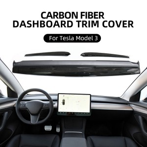 Carbon dashboard trim Tesla Model 3/Model Y
