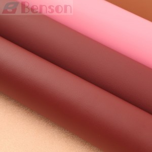 China Supplies Red PU Artificial Leather Auto Decoration
