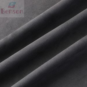 Black Faux Suede Mota Interior Fabric Material