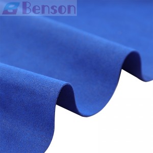Best Price for Car Interior Headliner Fabric - Microfiber Suede Leather Material with Competitive Price for Auto Interior – Bensen
