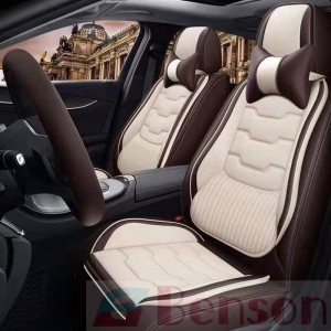 တပ်ဆင်ရလွယ်ကူသော Universal Auto Leather Seat Protector ကာဗာများ