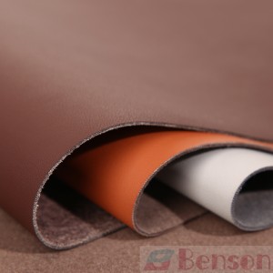 Pure Color Microfiber Synthetic Artificial Faux Leather សម្រាប់រថយន្ត