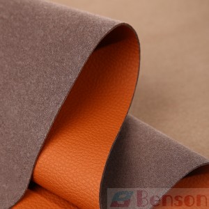 Naka-stock ang Fashion Style Factory Microfiber PU Leather