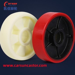 200x50mm nylon forklift load wheel pallet ລົດບັນທຸກລໍ້ roller ລໍ້