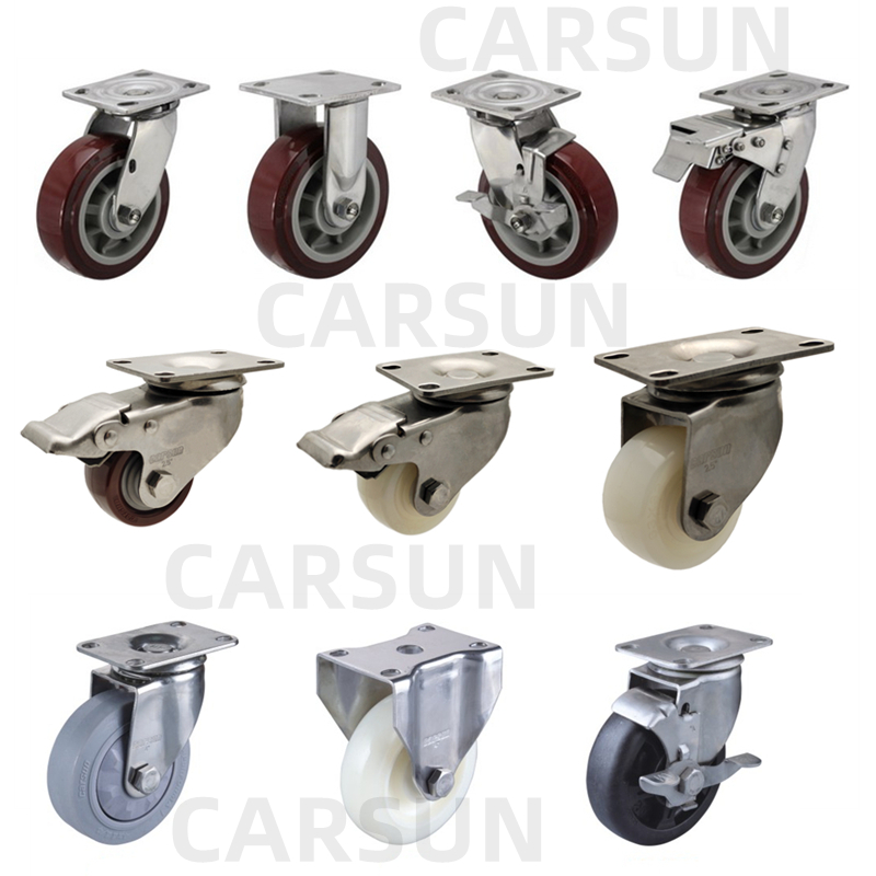 CARSUN Stainless steel casters