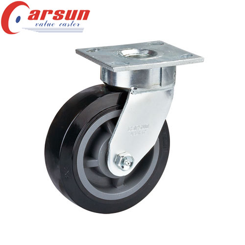 Caster Factory 4 series impact resistant industrial polyurethane casters (3)