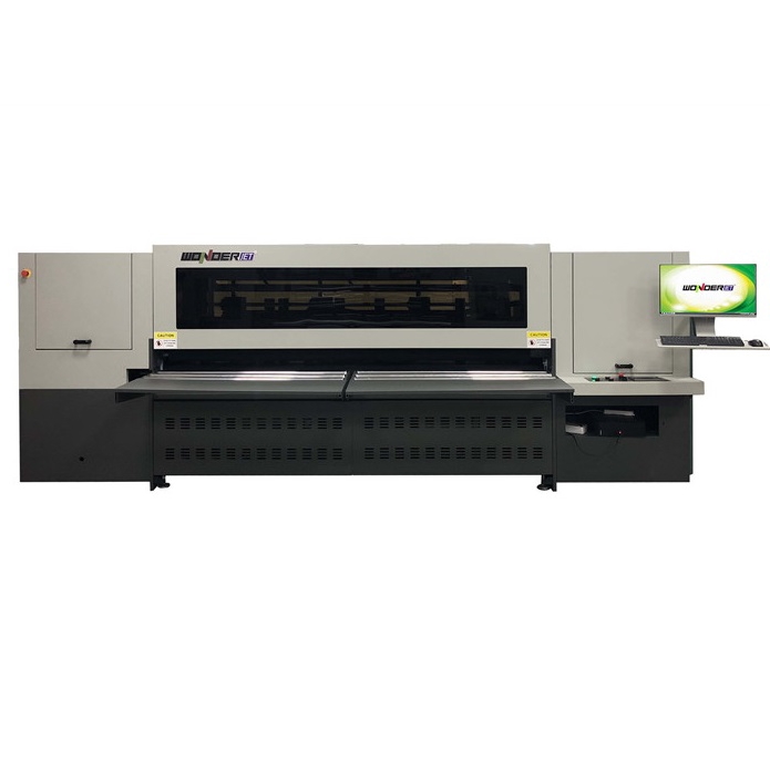 WD250-8A+ надграден брановиден картон за дигитално скенирање Машина за печатење се вклопува во мали количини Истакната слика на нарачки
