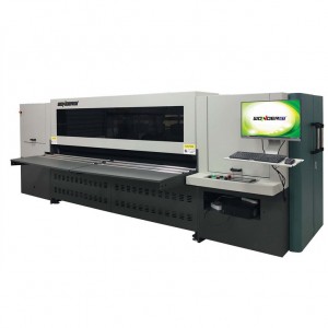 Máquina de impresión dixital de escaneo de cartón ondulado WD250-8A+ actualizada para pedidos de pequenas cantidades