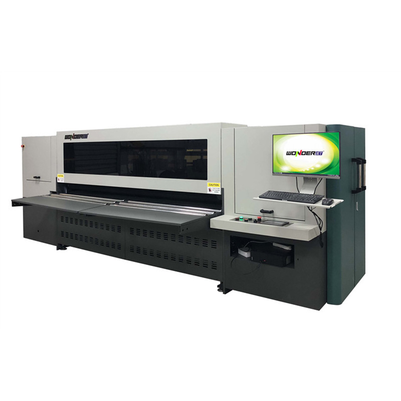 WD250-8A+ aggiornato La macchina da stampa a scansione digitale di cartone ondulato adatta per ordini di piccole quantità Immagine in evidenza